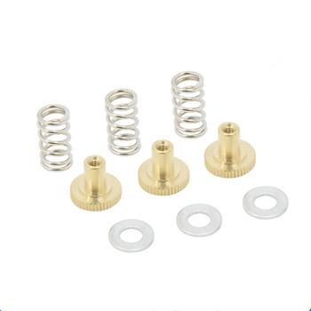 12pcs/Set UM2 ULTIMAKER 2 Hot Bed adjustment Spring kit with 4PCS nut+4PCS Springs+4PCS Gasket For 3D Printer Free Shipping